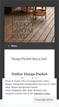 Mobile Screenshot of hargaparket.com